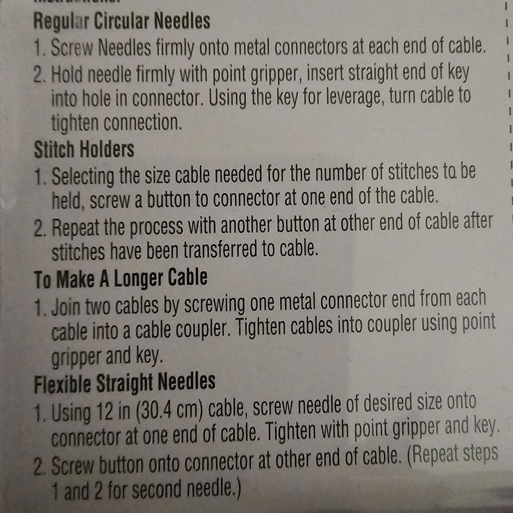 Interchangeable circular knitting needle set - Picture 4 of 5